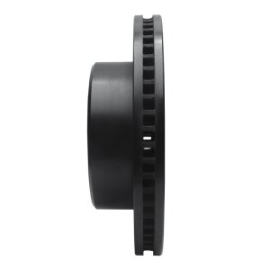 Dodge Ram 2500 Brake Rotor (1) - Front Right - R1 Concepts - Drilled & Slotted - Black - `09-`25